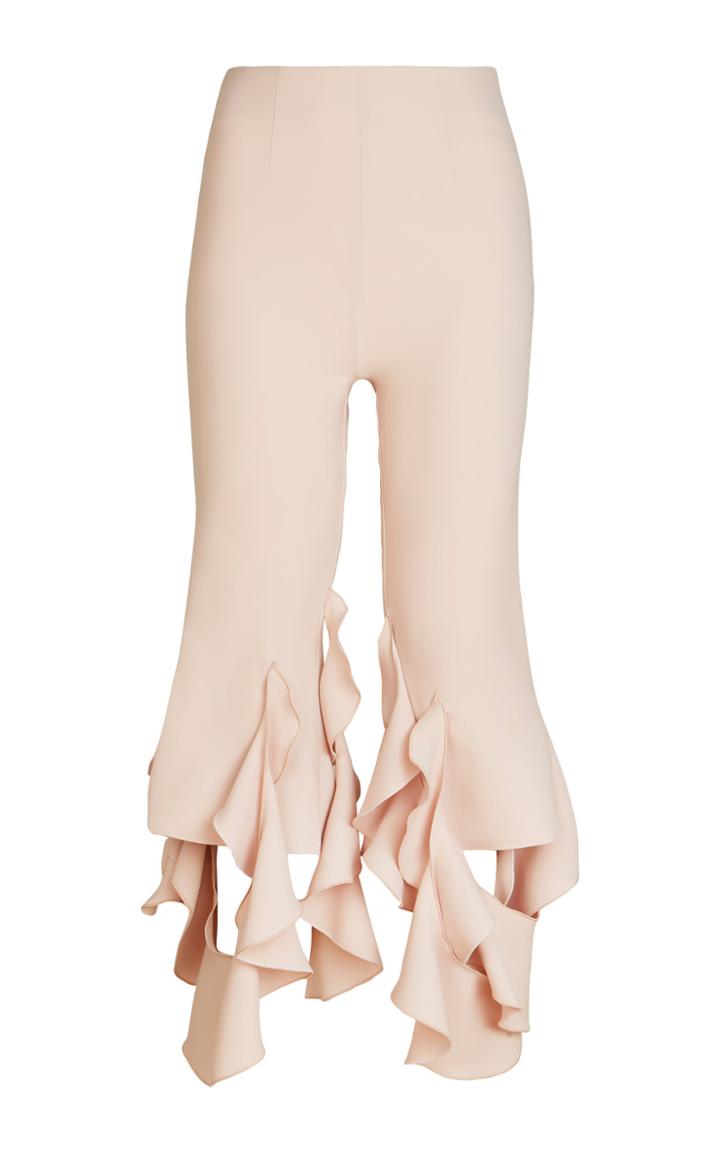 Lana Mueller Chipuna Ruffle Crop Pants