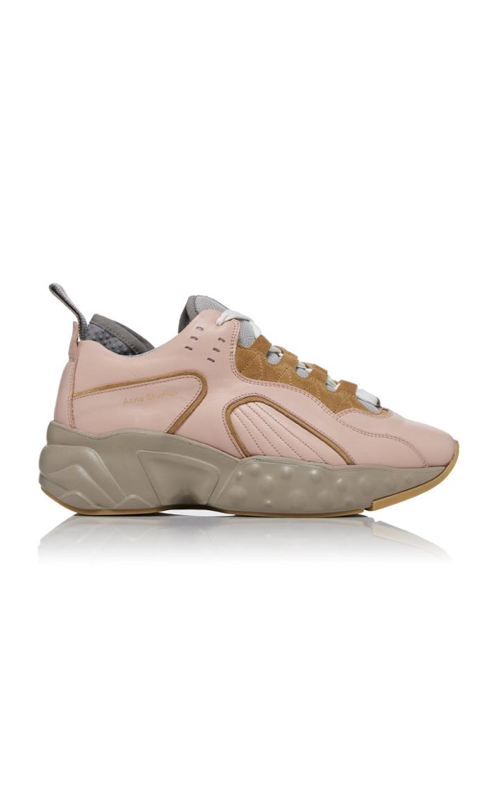 Acne Studios Manhattan Nappa Leather Sneakers