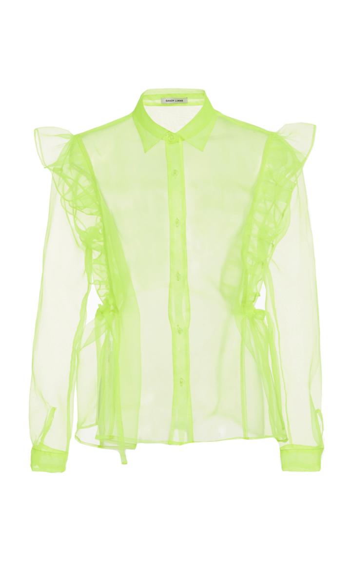 Moda Operandi Sandy Liang Grass Top Size: Xs
