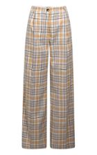 Baum Und Pferdgarten Nilini Plaid Cotton-blend Pants