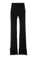Rosetta Getty Cropped Front Slim Trousers