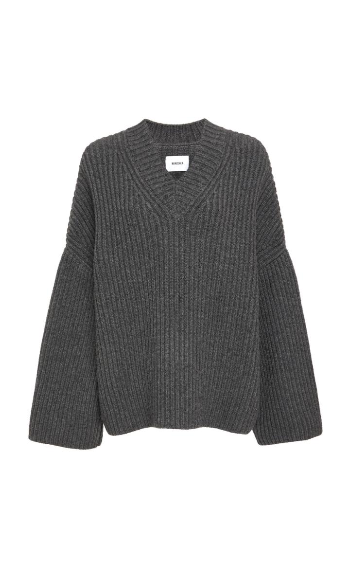 Nanushka Mello Oversized Wool-blend Sweater