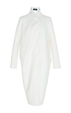 Paule Ka Double Faced Wool Asymmetrical Coat