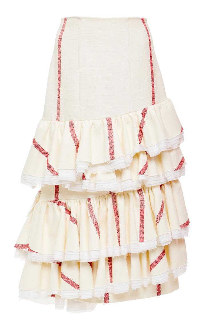 Brock Collection Sadie Linen Skirt