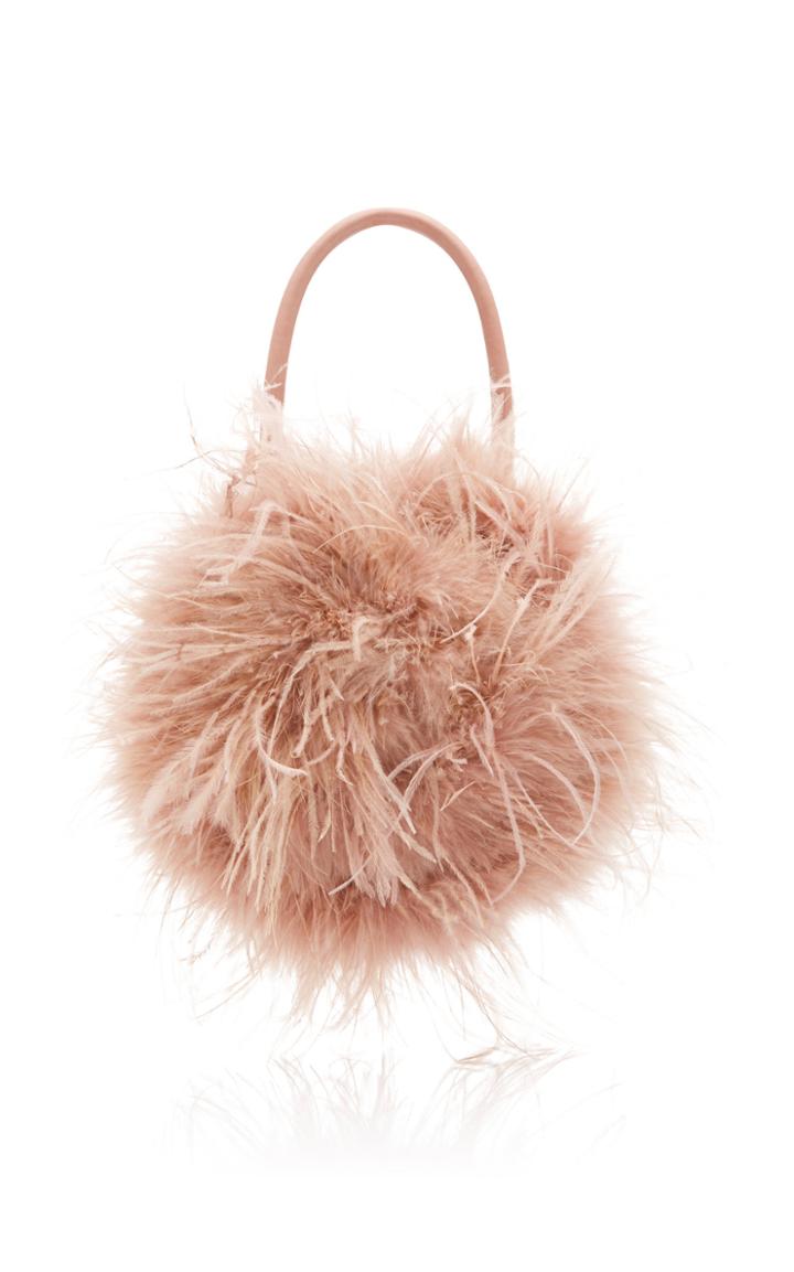 Loeffler Randall Zadie Feather Circle Tote