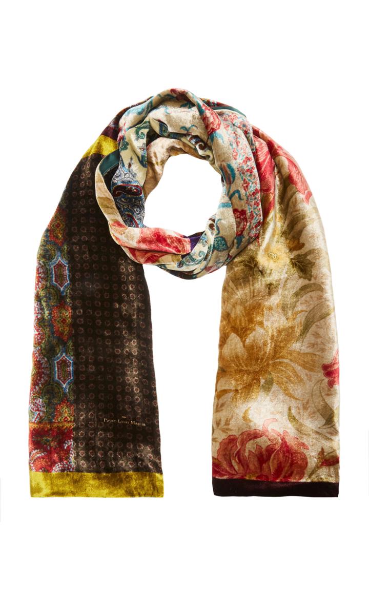 Pierre-louis Mascia Pattern Patchwork Scarf