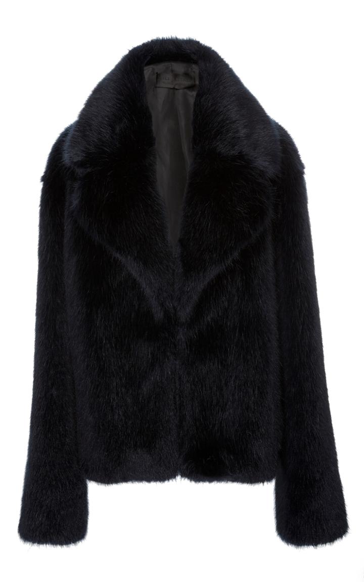 Nili Lotan Sedella Faux Fur Coat