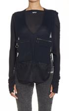 Moda Operandi Off-white C/o Virgil Abloh Oversized Pockets Net Gilet Size: 38