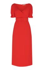 Emilia Wickstead Karinette Straight Midi Dress