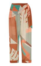 Adriana Degreas Tropiques Drop Crotch Pants