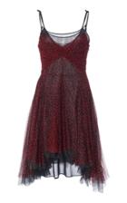 Philosophy Di Lorenzo Serafini Printed Net Dress