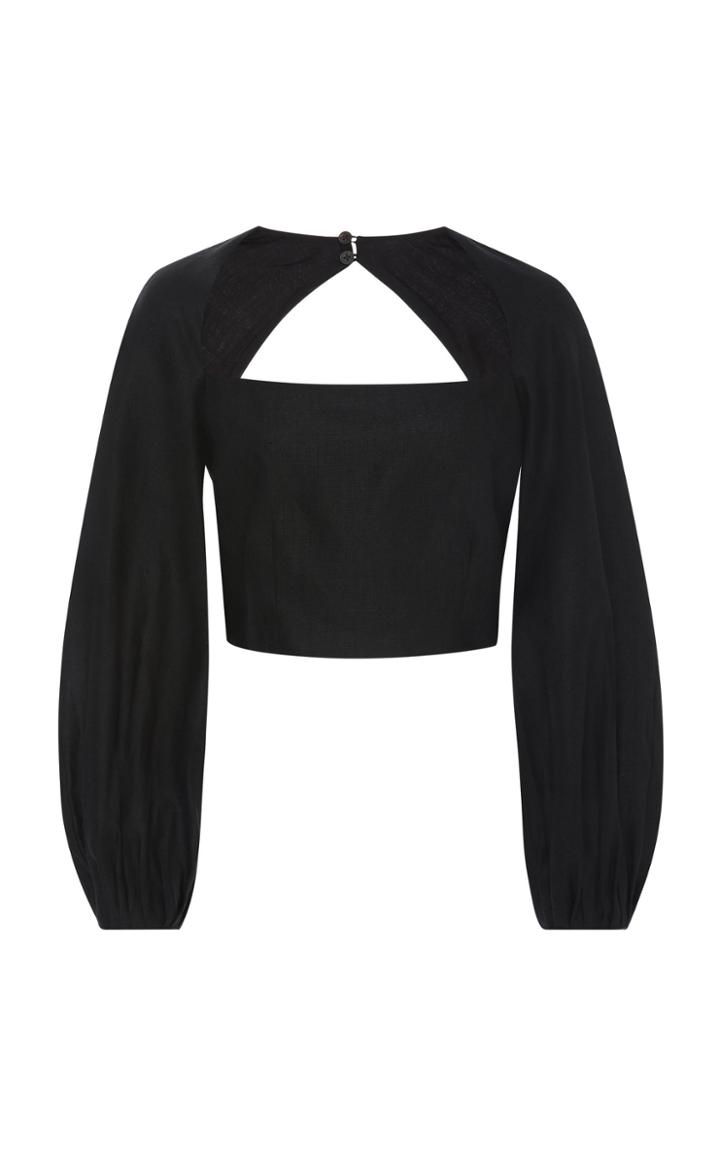 Mara Hoffman Moon Puff Sleeve Top