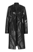 Moda Operandi Supriya Lele Vinyl Trench Coat Size: Xs