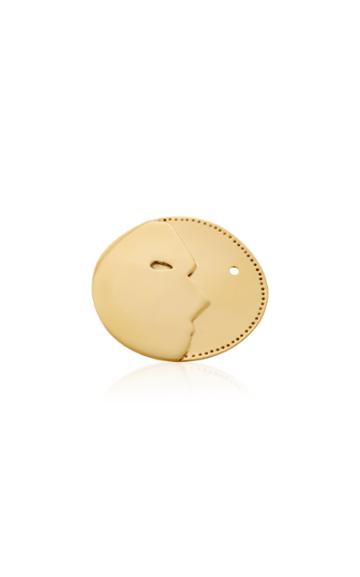 Kalmar Manmoon Gold-plated Brass Ring
