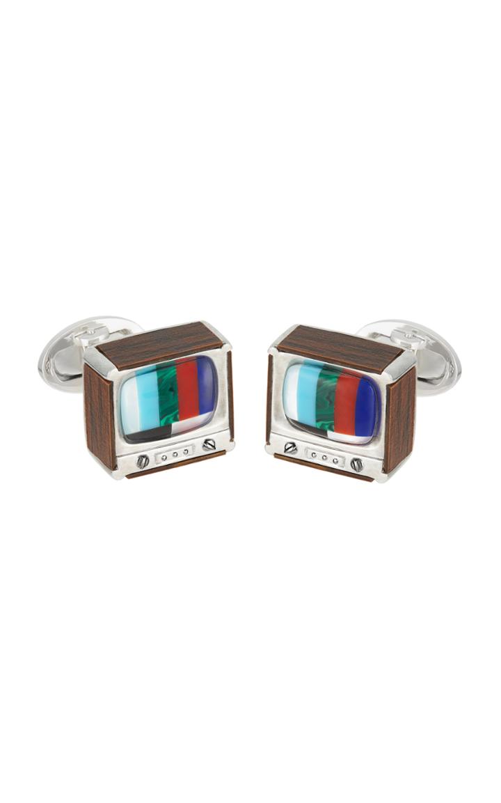 Jan Leslie Retro Tv Cufflinks