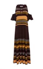 Apiece Apart Striped Ribbed-knit Cotton Dress