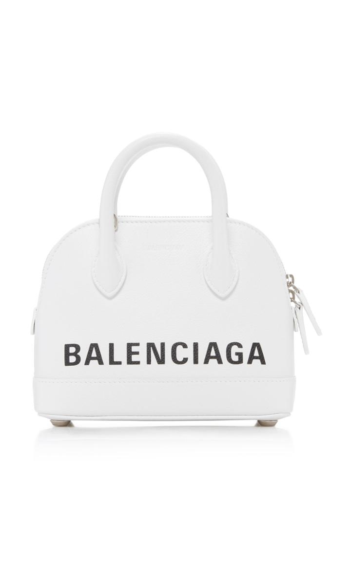 Balenciaga Ville Top-handle Logo Bag