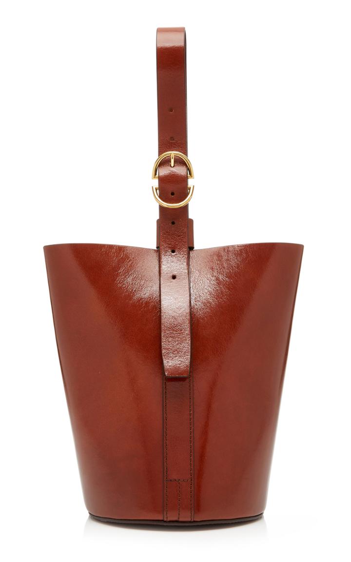 Trademark Leather Bucket Bag