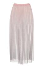 Blumarine Tulle Midi Skirt