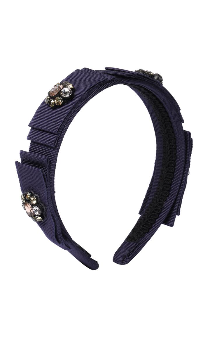 Moda Operandi Erdem Embellished Bow Headband