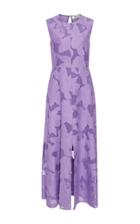 Diane Von Furstenberg Fil Coupe Flared Dress