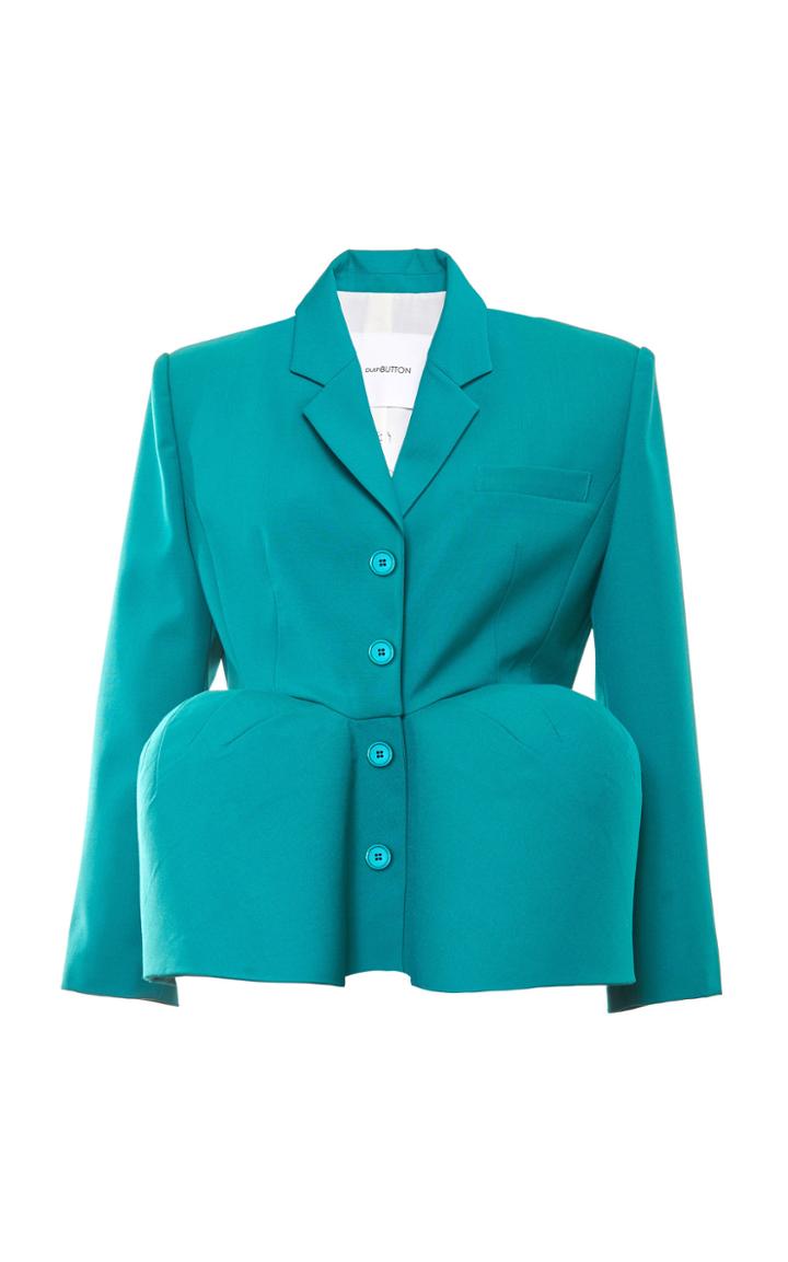 Moda Operandi Pushbutton Overblown Single Jacket Size: S