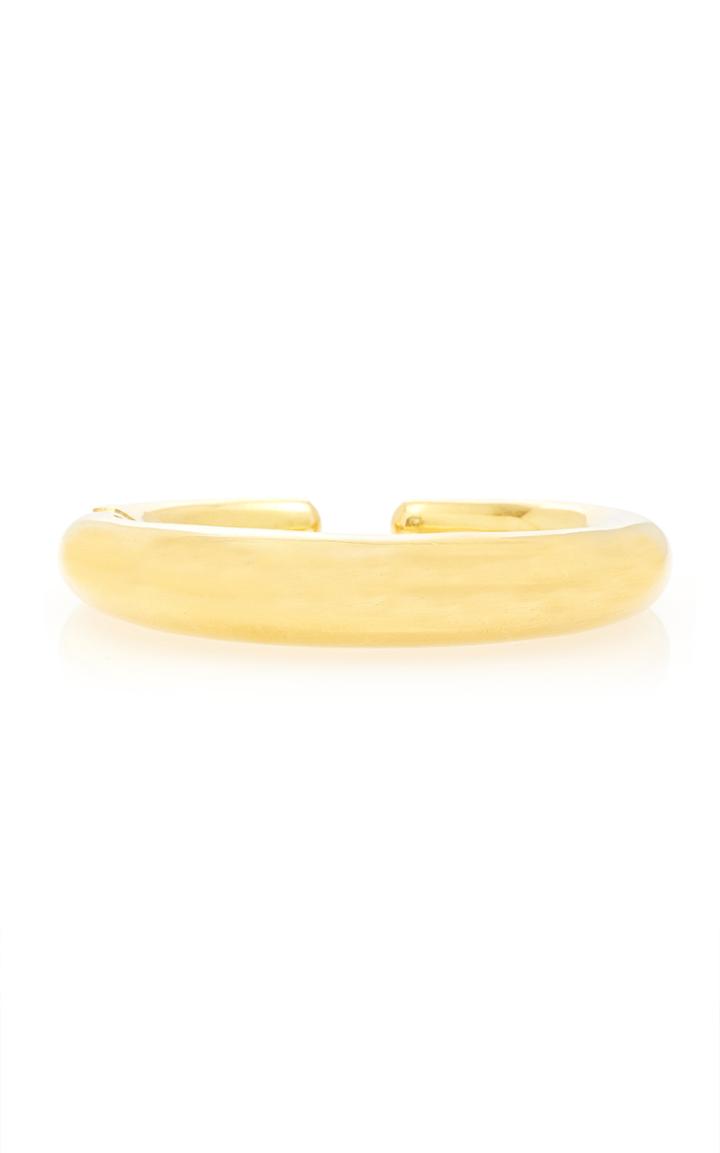 Moda Operandi Particulieres Tapered 18k Gold Tubular Cuff Bracelet