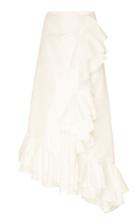 Moda Operandi Markarian Bradamante Cascading Ruffle Wrap Skirt Size: 0
