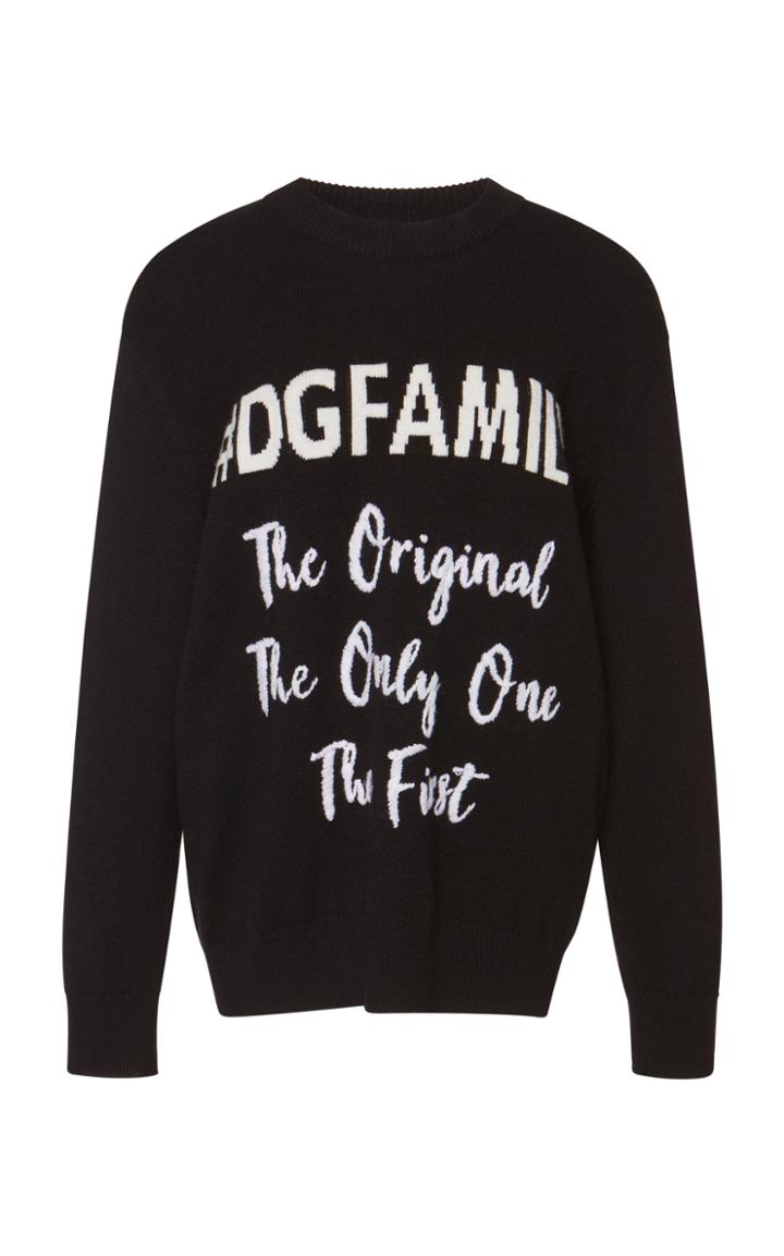 Dolce & Gabbana Dg Family Cashmere-blend Sweater