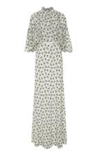 Giambattista Valli Floral Embroidered Lace Gown