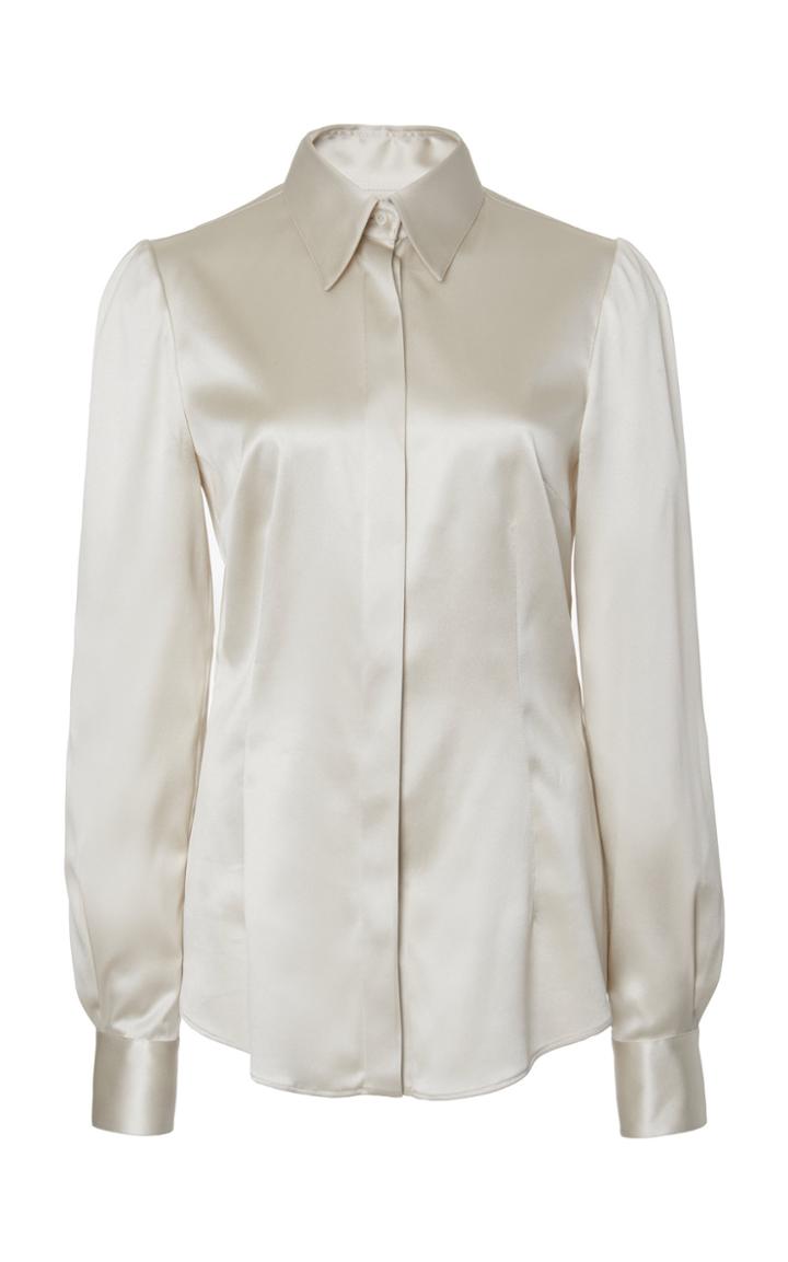 Dolce & Gabbana Button-up Satin Shirt