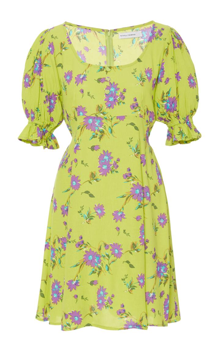Moda Operandi Faithfull The Brand La Barben Mini Dress Size: Xs