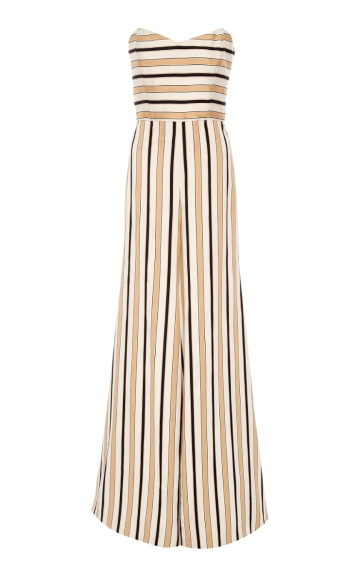 Caroline Constas Forbes Striped Jumpsuit