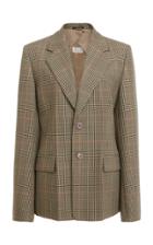 Maison Margiela Plaid Structured Blazer