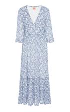 Le Sirenuse Positano Stella Cotton Voile Maxi Dress