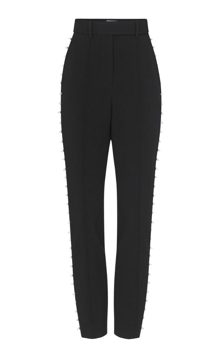 Rebecca Vallance Pipi Faux Pearl Trimmed Pant