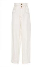 Tre By Natalie Ratabesi Straight-leg Button Detailed Jeans