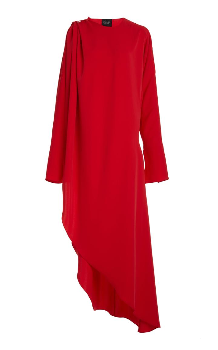 Moda Operandi A.w.a.k.e. Mode Asymmetric Georgette Dress