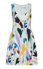 Prabal Gurung Printed Brocade Mini Dress