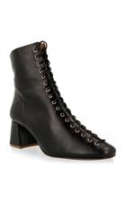 By Far Becca Lace Up Leather Boot