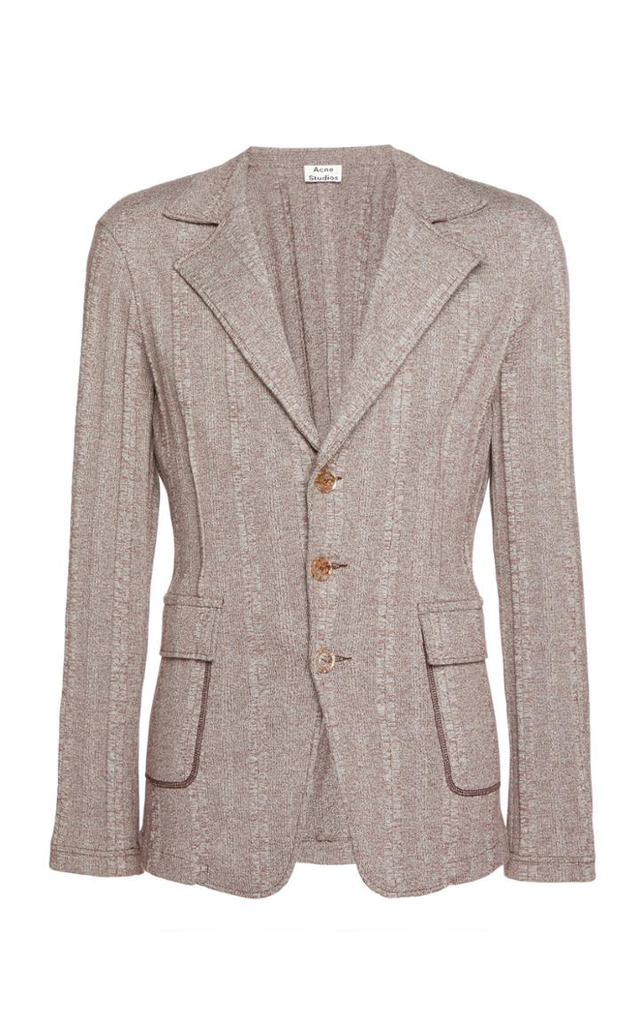Acne Studios Jacques Jersey Rib Suit Jacket