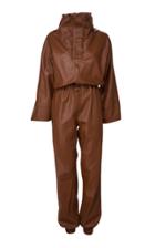 Moda Operandi Dodo Bar Or Piki Leather Jumpsuit