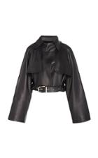 Khaite Krista Calfskin Moto Jacket