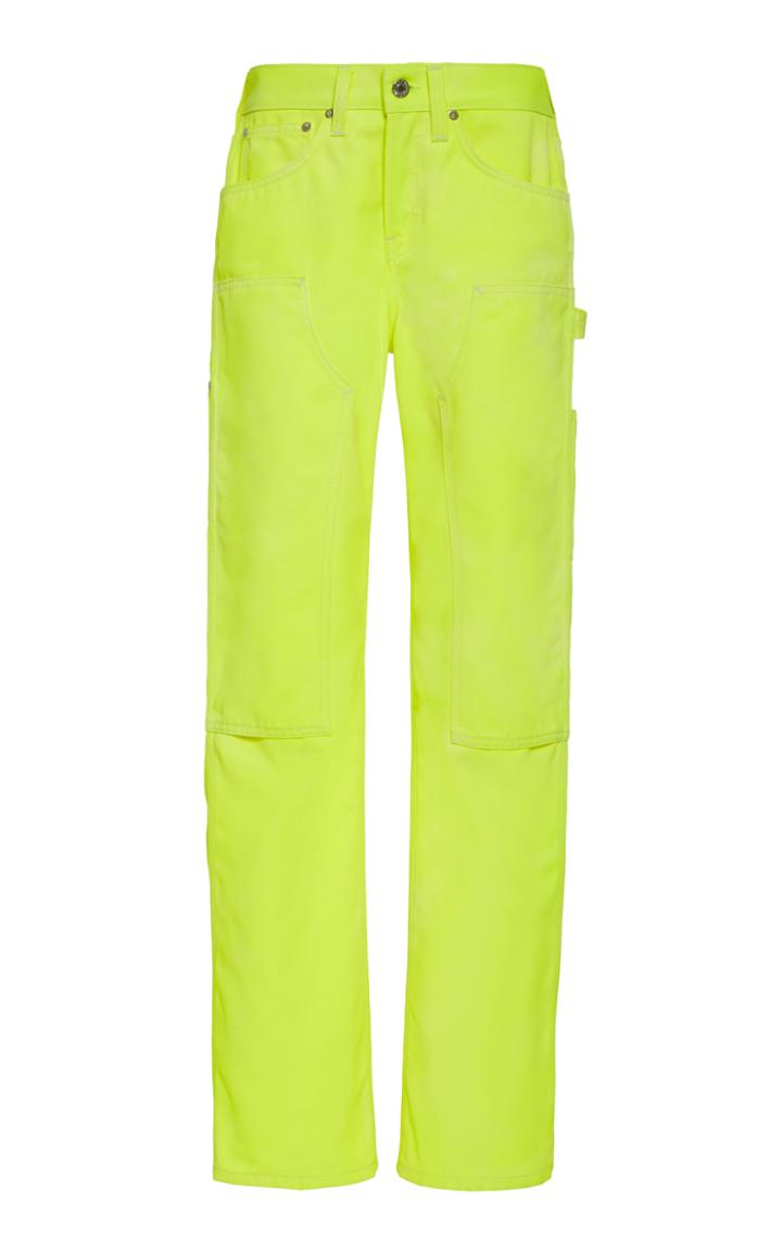 Moda Operandi Helmut Lang Lo Twill Straight-leg Utility Pants Size: 24