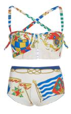 Moda Operandi Etro Printed Bikini Set