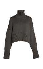 Moda Operandi Peter Do Oversized Ribbed-knit Cropped Sweater