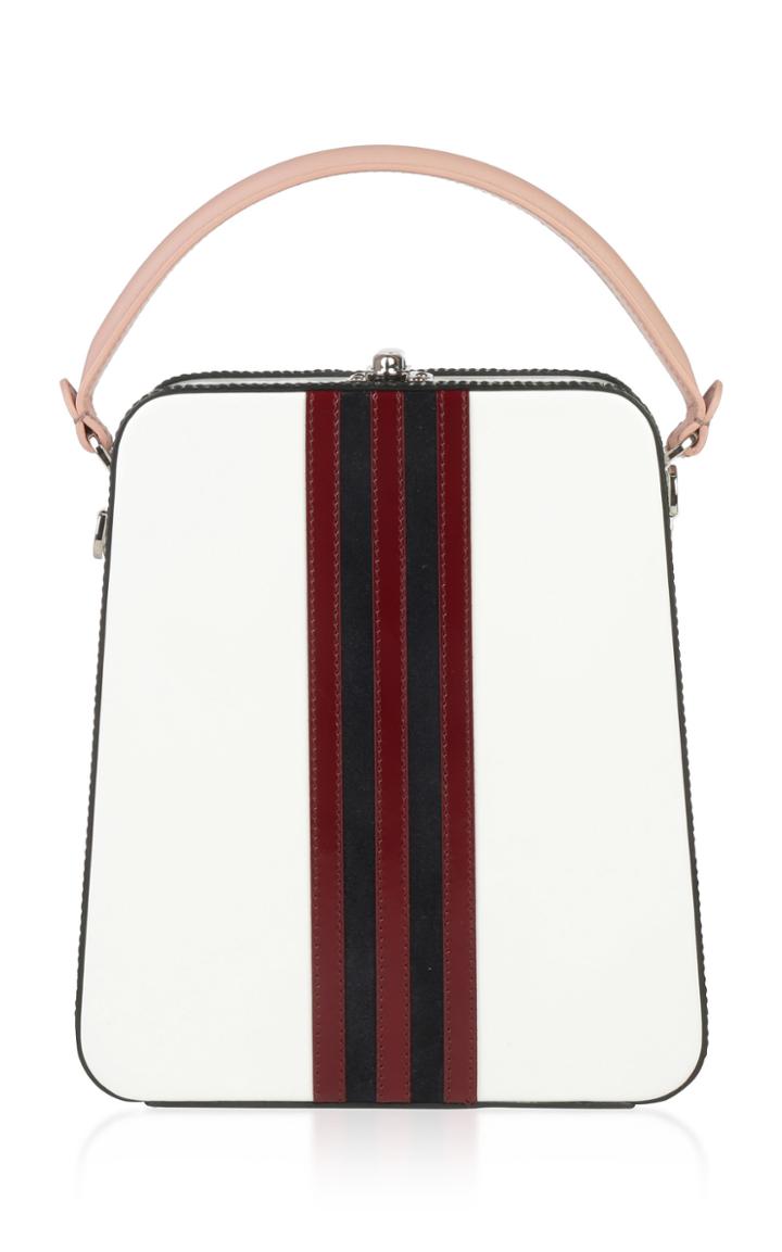Bertoni1949 Thin Stripes Tall Bertoncina Bag