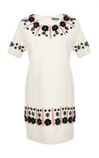 Zac Posen Bonded Crepe Mini Dress