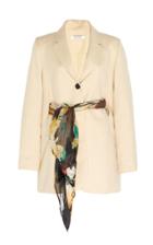 Wynn Hamlyn Scarf Wool-blend Blazer