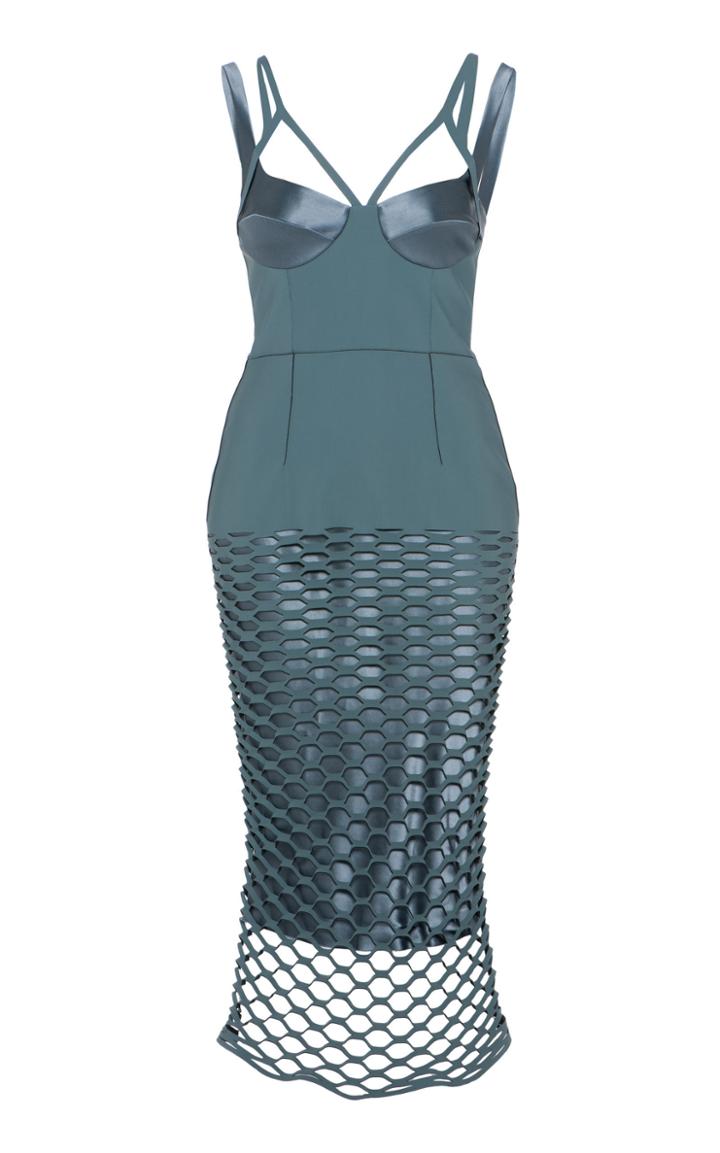 Dion Lee Honeycomb Perf Dress